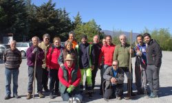 L’AQUILA: VOLONTARI RIPULISCONO LA PINETA DI MONTELUCO DI ROIO