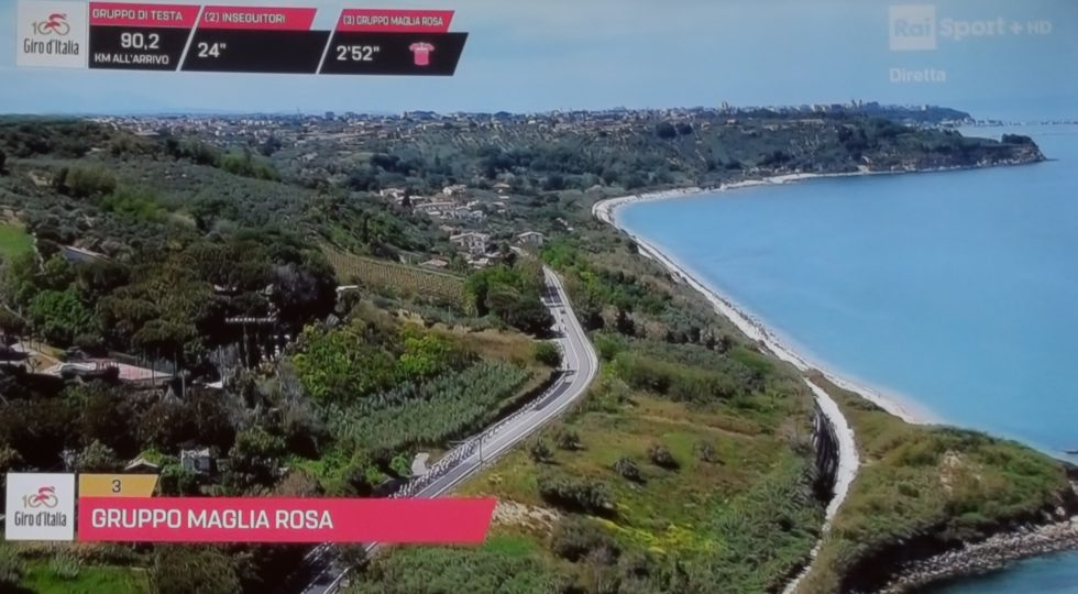 IN QUASI TRE MILIONI HANNO VISTO IN TV L’ABRUZZO ATTRAVERSATO DAL GIRO