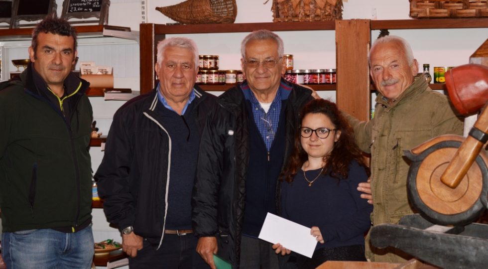 TERREMOTO: USI CIVICI PAGANICA CONSEGNANO DONAZIONE A FAMIGLIE CAMPOTOSTO