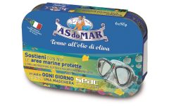 CON SCATOLETTA TONNO ASDOMAR SOSTEGNO ALL’AREA MARINA PROTETTA TORRE DI CERRANO