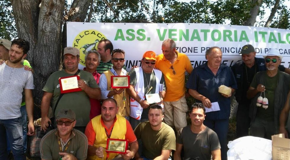 CACCIA AI FAGIANI: A CITTÀ SANT’ANGELO SFIDA TRA APPASSIONATI DA TUTTA ITALIA