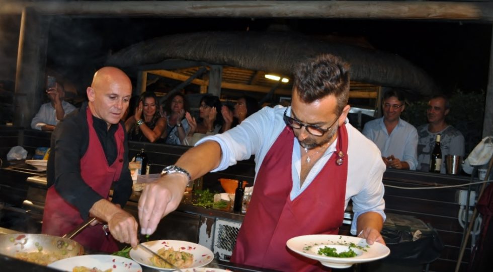 VERTICALE DI PENNE CONQUISTA LA GARA DI CUCINA AMATORIALE A LES PAILLOTES