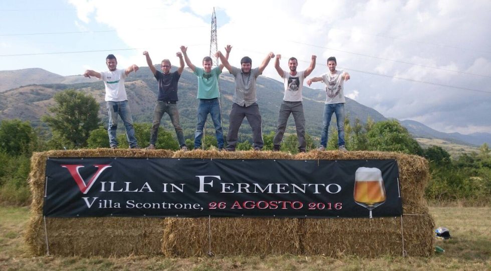 BRUSCO E BIRRA A FIUMI, TORNA VILLA IN FERMENTO A SCONTRONE