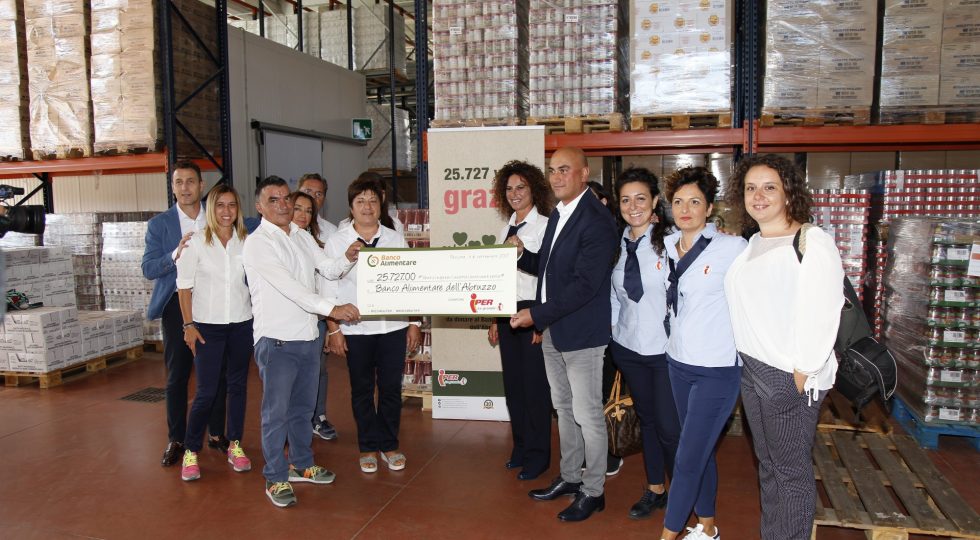 BANCO ALIMENTARE: IN ABRUZZO RACCOLTI 25MILA EURO