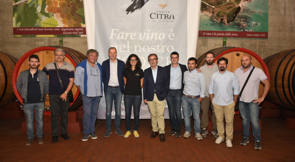 CODICE CITRA PUNTA IN ALTO CON IL WINE TEAM GUIDATO DA RICCARDO COTARELLA