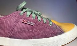 LA SUPERGA ABRUZZO, SCARPE TINTE CON MONTEPULCIANO E ZAFFERANO DELL’AQUILA DOP