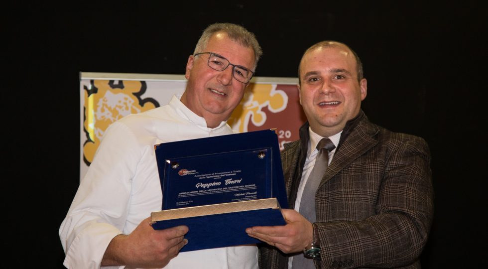 VENTRICINA DEL VASTESE ALLEATA DELLA SALUTE E BUONA ANCHE “DA BERE”, PEPPINO TINARI AMBASCIATORE