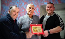 LA TARGA “AMICI DELLA TRANSUMANZA” AD ANTONIO LICO, UNO DEGLI ULTIMI PASTORI AQUILANI TRANSUMANTI