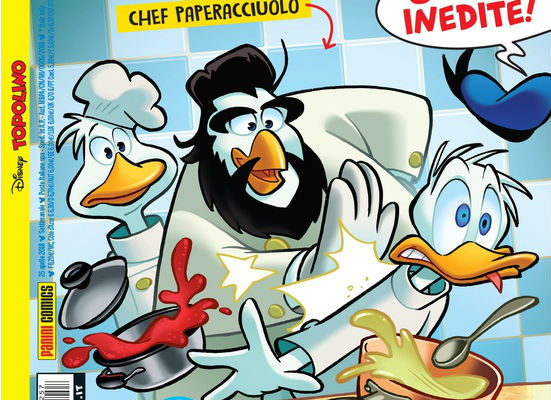 CHEF CANNAVACCIUOLO A FUMETTI DIVENTA PAPERACCIUOLO