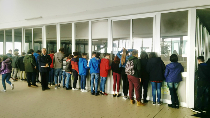 MILLE STUDENTI IN VISITA ALLA CENTRALE DEL LATTE DEL GIUDICE