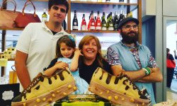 ECCO LA “SUPERGA FRATELLI NURZIA” DECORATA CON IL TORRONE