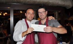 PESCARA, GUIDO MARRONE ED EMANUELE EVANGELISTA VINCONO GARA DI CUCINA AMATORIALE A LES PAILLOTES