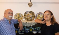 L’AQUILA, A 9 ANNI DAL TERREMOTO IL NEGOZIO DI CERAMICHE DI VIA PATINI RIENTRA NEI LOCALI STORICI