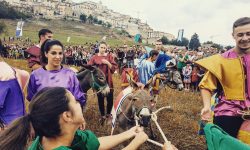AL PALIO DEGLI ASINI IL TRIONFO DI CIVITARETENGA, E ALLA SAGRA DI NAVELLI QUEL SUPPLÌ INVIDIATO DAGLI CHEF – VIDEO
