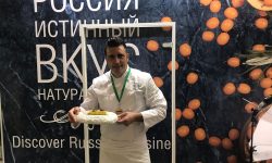 ZONFA STUPISCE AL DISCOVER RUSSIAN CUISINE, UNICO CHEF ITALIANO A KERMESSE MOSCOVITA