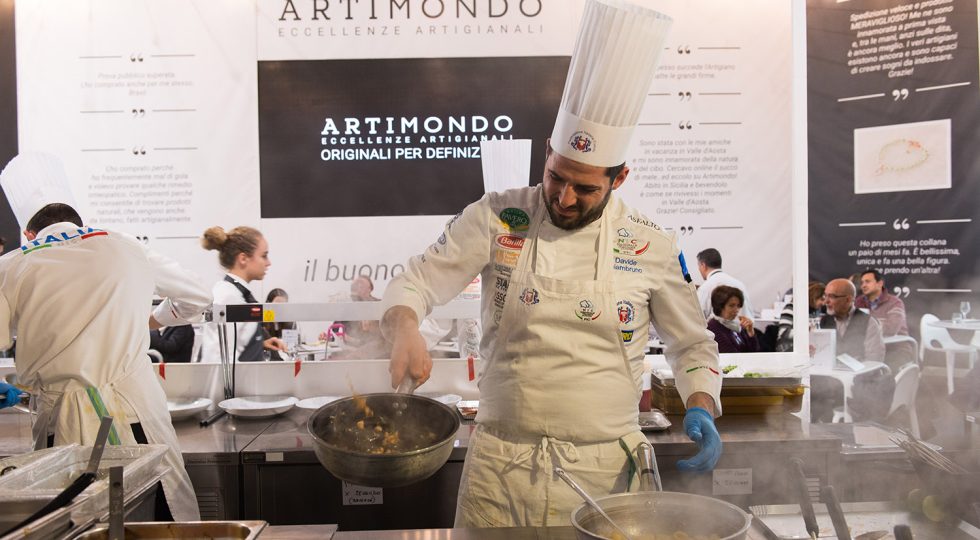 ALL’ARTIGIANO IN FIERA 40 RISTORANTI DAL MONDO E I PIATTI DELLA NAZIONALE DEGLI CHEF