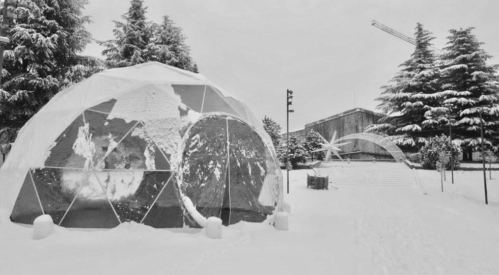 WINTER SESSION: AL CENTRO DELL’AQUILA DUE IGLOO RISCALDATI DOVE BALLARE