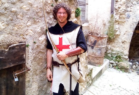 TIRO CON L’ARCO MEDIEVALE, UN AQUILANO CAMPIONE ITALIANO
