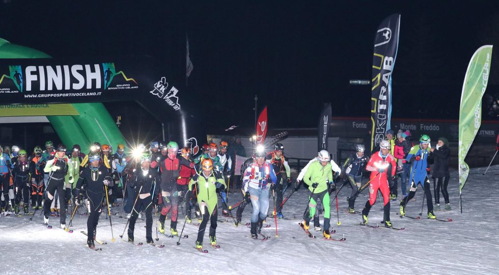 “MAGNOLA SNOW VERTICAL” CON LA LUNA PIENA, IN MEMORIA DI MASSIMILIANO BARTOLOTTI