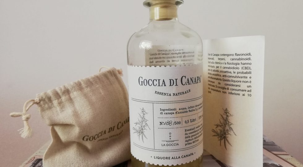 “GOCCIA DI CANAPA”, DA UNA TRADIZIONE MILLENARIA UN LIQUORE DI DELICATA NATURALEZZA