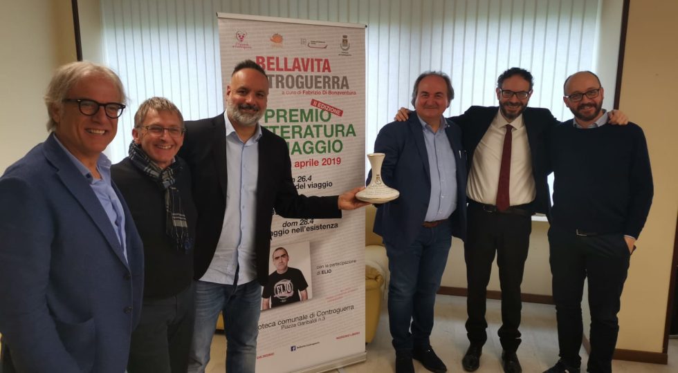 A CONTROGUERRA TORNA IL “PREMIO LETTERATURA DI VIAGGIO”, DECANTER D’ORO A ELIO, ARMINIO E DI PIETRANTONIO