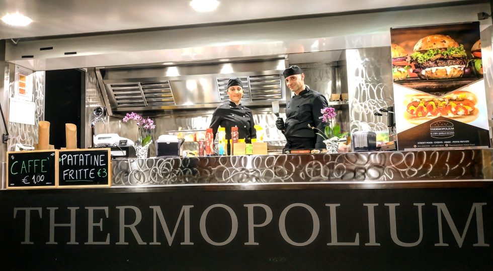 CIBO DI STRADA, CON “THERMOPOLIUM” SILVIA E LUCA DELIZIANO I PALATI DEGLI ABRUZZESI