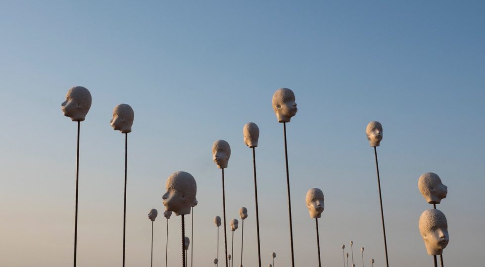 ARTE TRA LE DUNE DELLA SPIAGGIA DI PUNTA PENNA A VASTO