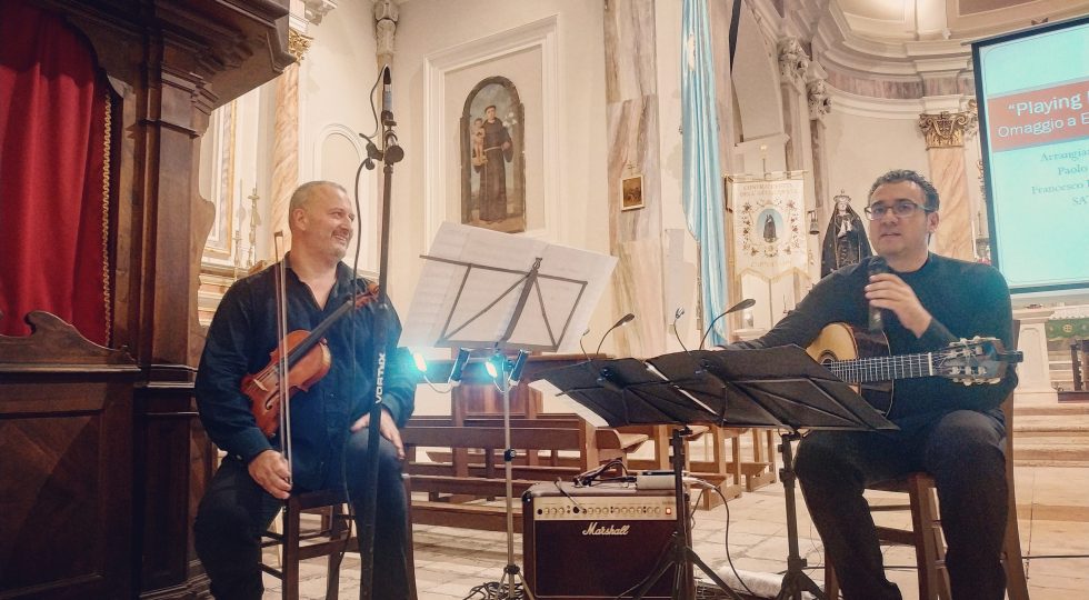 IL SATOR DUO INCANTA CAPORCIANO CON LE MUSICHE DA FILM