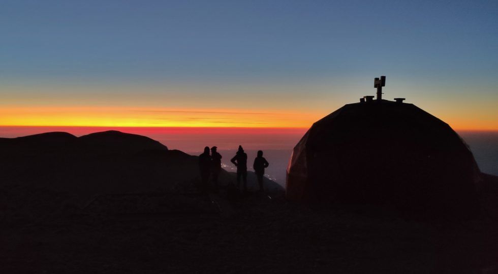 IL RESPIRO DELLA MONTAGNA, ESCURSIONE NOTTURNA A MONTE AMARO