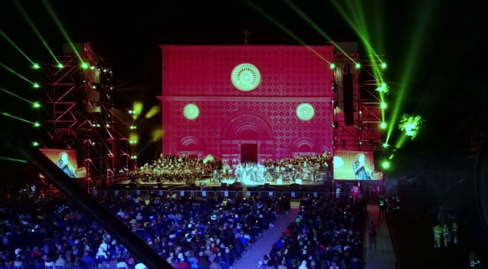 PERDONANZA, GIANNI MORANDI, FRANCO NERO E BRIGNANO ALL’AQUILA PER LA 725 ESIMA EDIZIONE