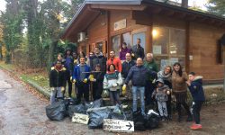 VOLONTARI RIPULISCONO L’AREA DELL’EX OSPEDALE DI COLLEMAGGIO ALL’AQUILA