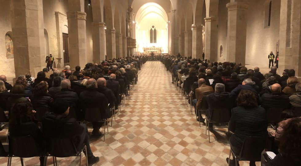 A COLLEMAGGIO L’OMAGGIO DELLA BANDA DELL’ESERCITO ALLE VITTIME DEL TERREMOTO DELL’AQUILA