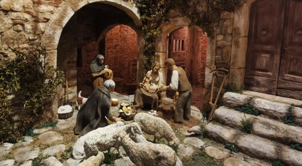 I BORGHI DELL’AQUILANO NEI PRESEPI DI DE BENEDICTIS IN MOSTRA A SAN GIULIANO