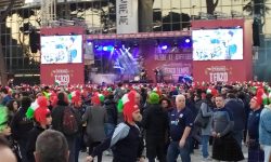 SEI NAZIONI, FESTA SOLO AL TERZO TEMPO CON I THE KOLORS AL PERONI VILLAGE. TANTI I TIFOSI ABRUZZESI