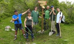 SENTIERI E AREE FAUNISTICHE, VOLONTARI AL LAVORO NEL PARCO NAZIONALE D’ABRUZZO