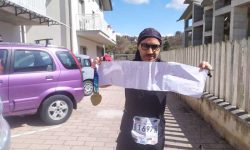 MARATONA NEL CORTILE DI CASA PER GIORNALISTA E RUNNER IULIANO