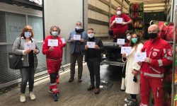 DALL’ANACI PIÙ DI MILLE PACCHI ALIMENTARI ALLA CROCE ROSSA PER LE FAMIGLIE BISOGNOSE ABRUZZESI