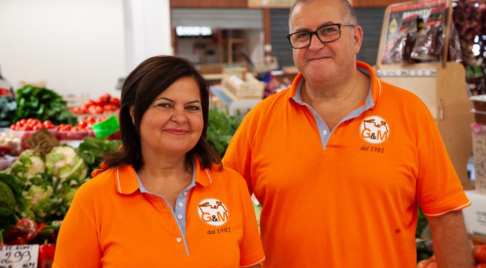 GERARDA E MARCELLO, DAL BANCO FRUTTA AL MERCATO ALL’ONLINE