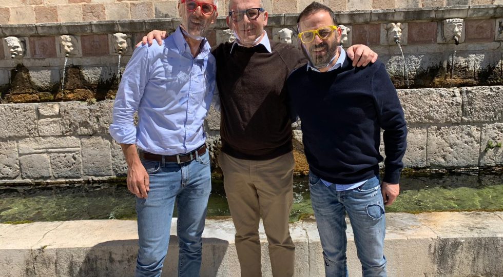 DALLA LATTERIA A SKERM, MORELLI LANCIA LA VISIERA ANTI COVID