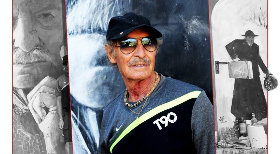 MORTO ELVO DI STEFANO, PITTORE DI FAMA CHE NELLA SUA ROCCA DI CAMBIO HA OMAGGIATO “DON CAMILLO” CON UN MURALE