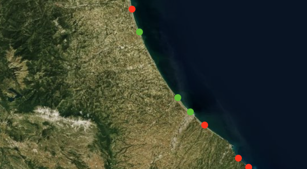 I RISULTATI DELLE ANALISI SULL’INQUINAMENTO DI SPIAGGE E FOCI SULLA COSTA D’ABRUZZO