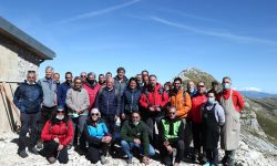 IL RIFUGIO SEBASTIANI CAMBIA VOLTO, VISITA IN QUOTA DEL PRESIDENTE MARSILIO