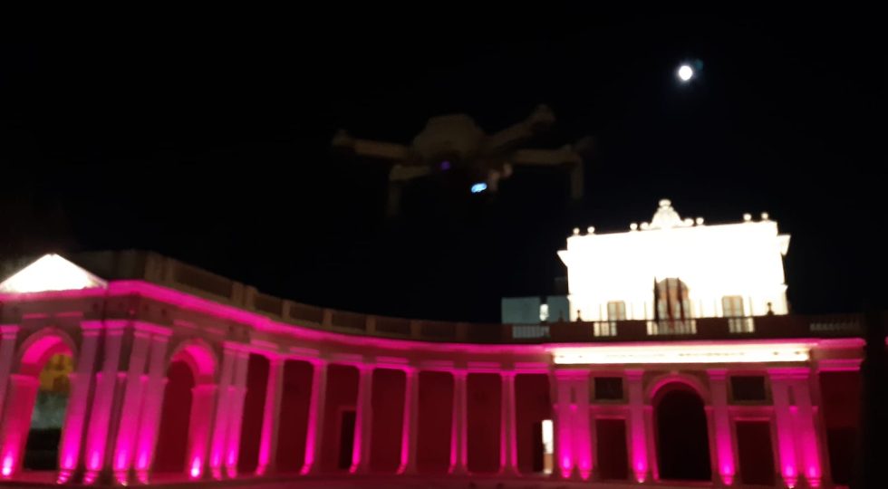 “SHARPER”, MONUMENTI SI TINGONO DI ROSA ALL’AQUILA PER LA NOTTE DEI RICERCATORI