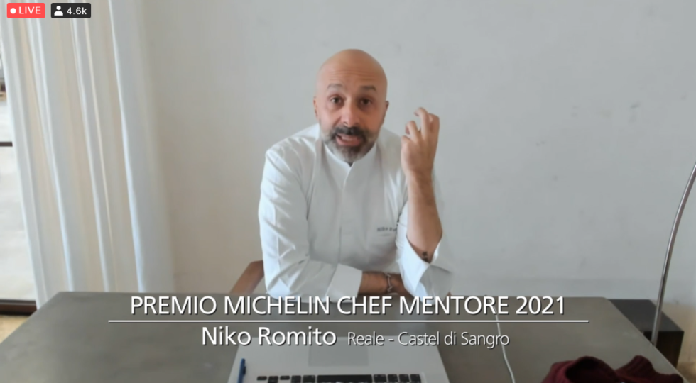 MICHELIN, NIKO ROMITO CHEF MENTORE 2021