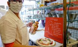 PIZZA MARGHERITA E CAFFÈ SIMBOLI CONTRO LA VIOLENZA SULLE DONNE