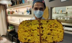 FABIO MUTIGNANI E IL SUO PRIMO PANETTONE ALLO ZAFFERANO