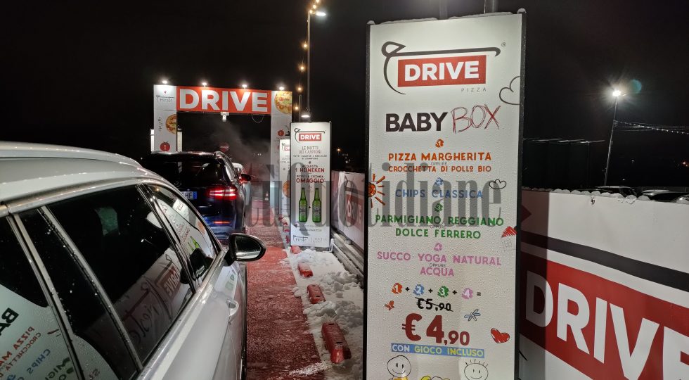 APRE TRIESTE L’AQUILA OVEST CON IL PRIMO DRIVE IN DELLA PIZZA