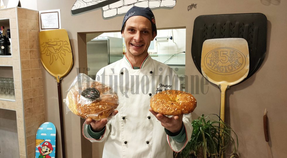 LA CIAMBELLA DI SAN BIAGIO ZAFFERANO E GENZIANA DI FABIO MUTIGNANI