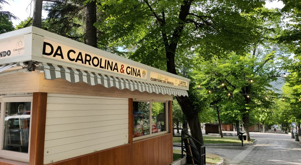 DA CAROLINA E GINA, SABATO APRE IL CHIOSCO ALLA VILLA COMUNALE DELL’AQUILA