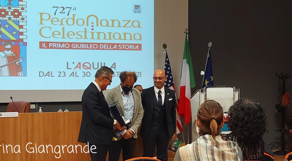 PERDONANZA, AL MAESTRO DE AMICIS “LA CROCE DI CELESTINO” DA PARTE DEL LIONS